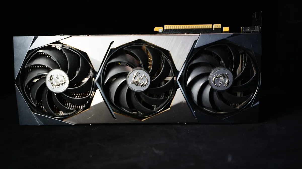 RTX 3090 24GB SUPRIM MSI GPU photo 1