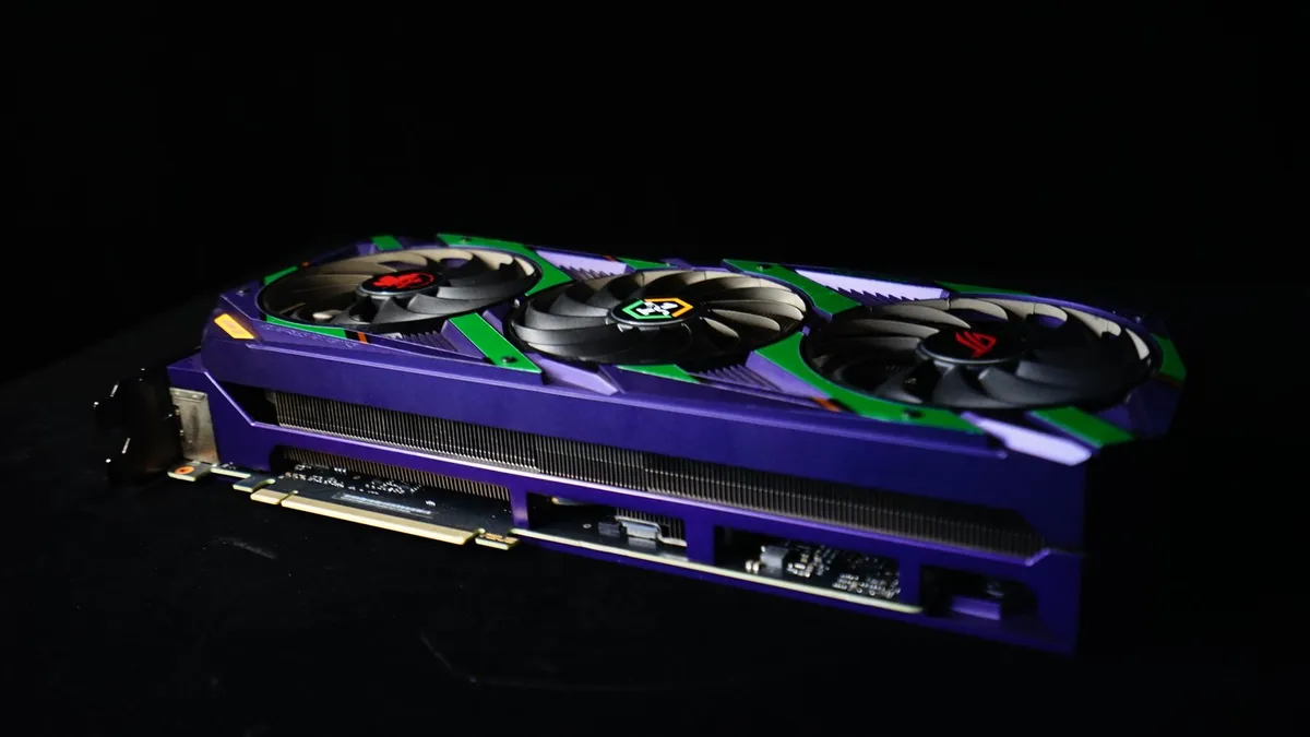 ASUS ROG Strix GeForce RTX 3080 12GB EVA-01 Edition GPU