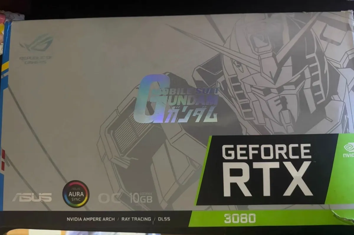ASUS ROG STRIX Gundam RTX 3080 10GB GPU