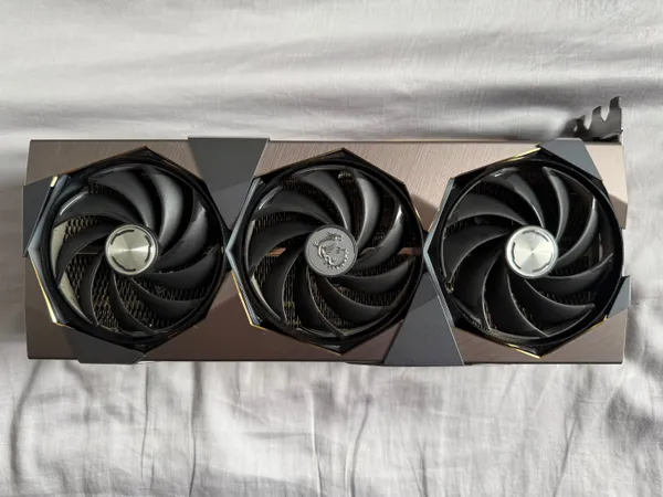 MSI GeForce RTX 4080 SUPER 16GB SUPRIM X GPU