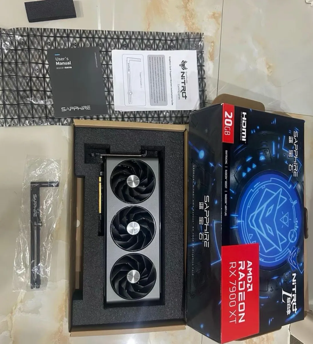 Sapphire RX 7900 XT 20GB Nitro+ GPU