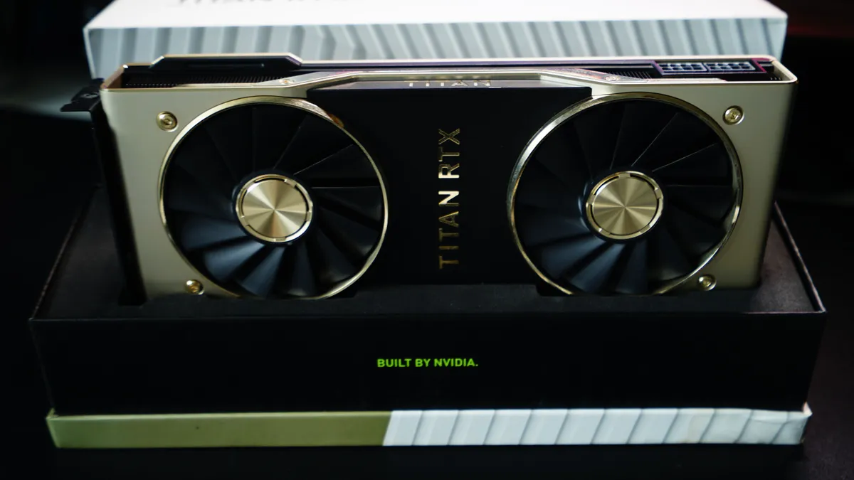 NVIDIA Titan RTX 24GB GPU (Deep Learning / AI)