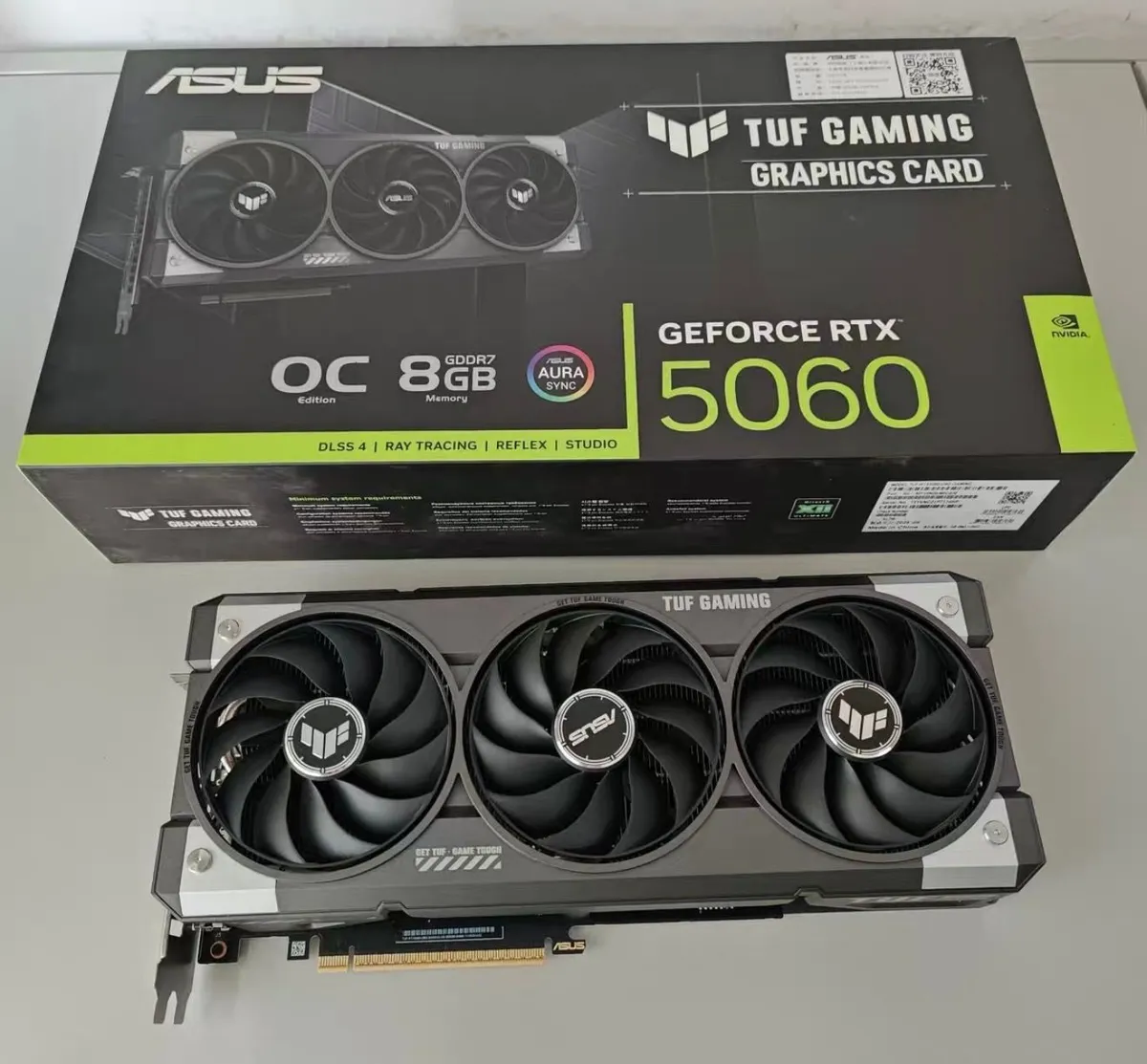 RTX 5060 8GB ASUS TUF GPU