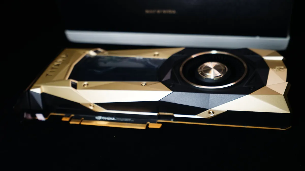 NVIDIA Titan V 12GB Limited Edition Golden Founders Edition GPU